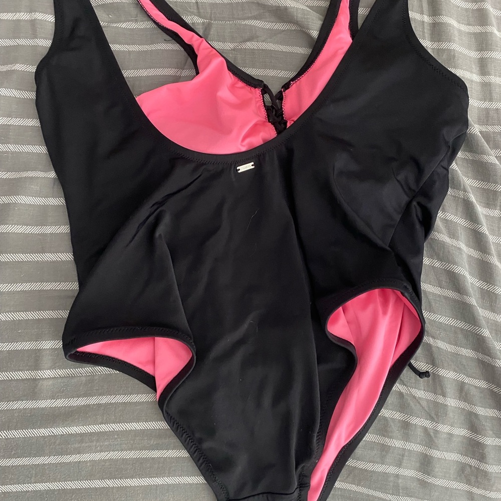 Pink Victoria’s Secret One Piece Bathing Suit